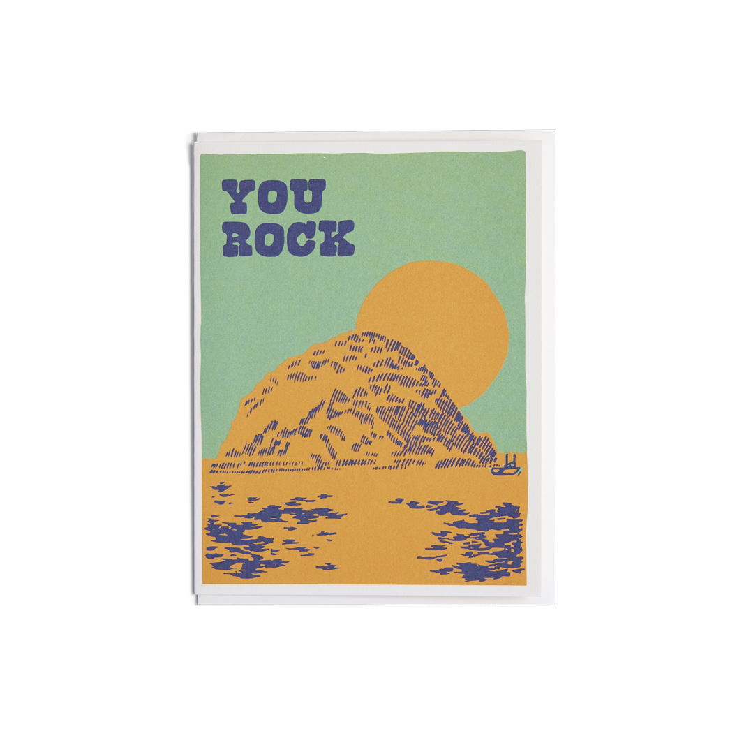 Morro Rock Card