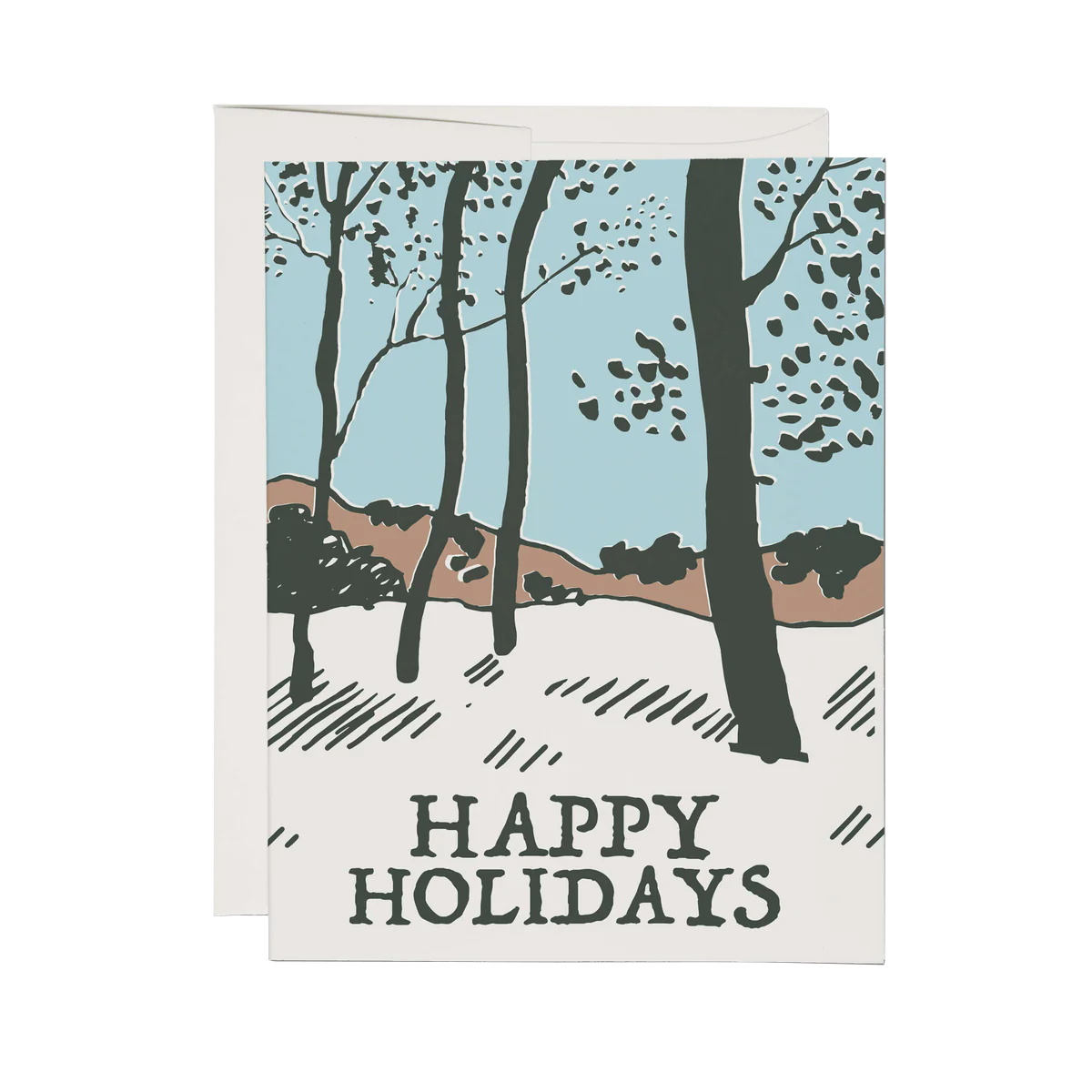 Snowy Forest Card