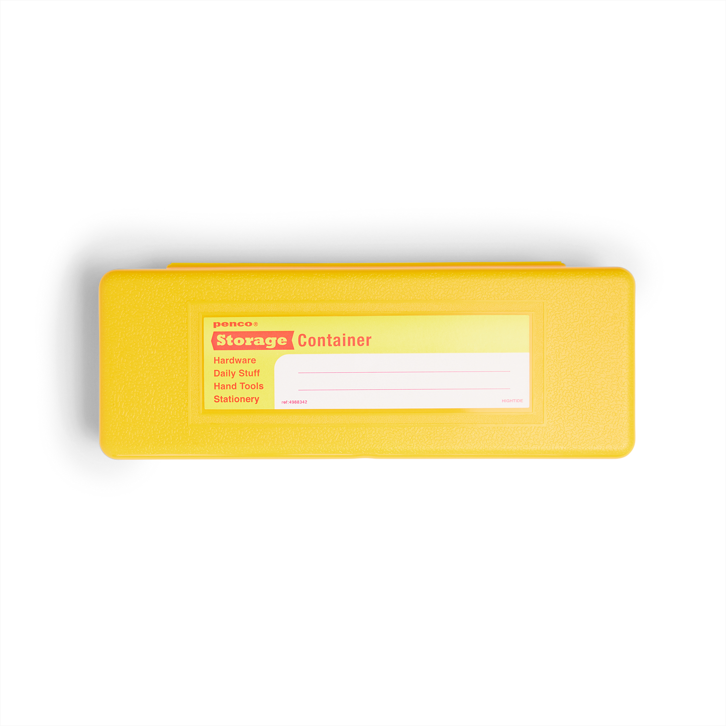 Pen Case: Yellow