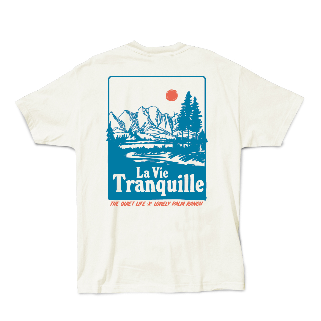 Quiet Life x Lonely Palm Ranch - La Vie Tranquille T: White