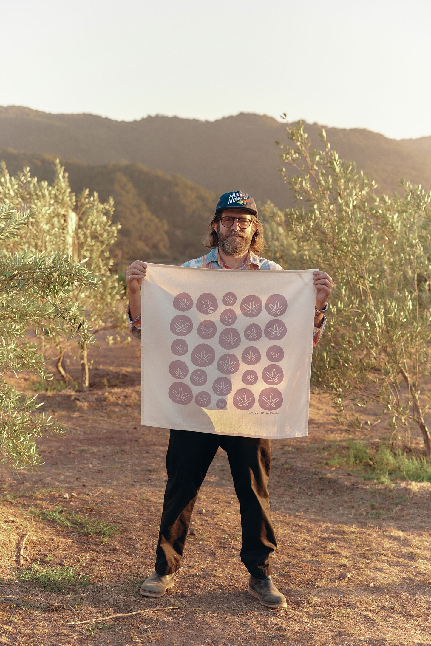 Seashell Tea Towel: Sand Dollar