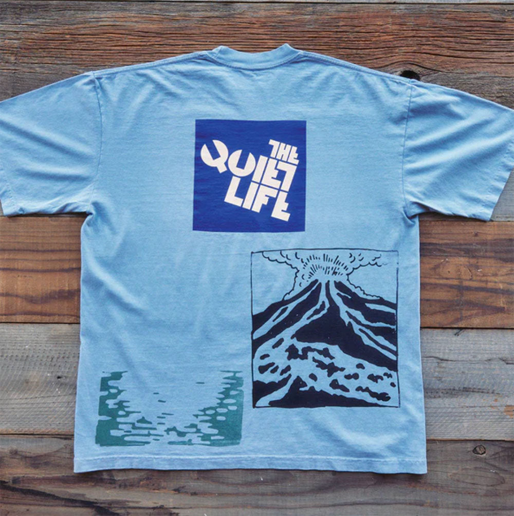 Quiet Life x Lonely Palm Ranch T - Blue - Large