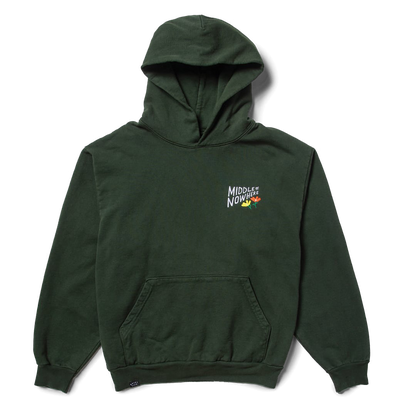 Quiet Life x Lonely Palm Ranch MIDDLE OF NOWHERE Hoodie: Forest Green
