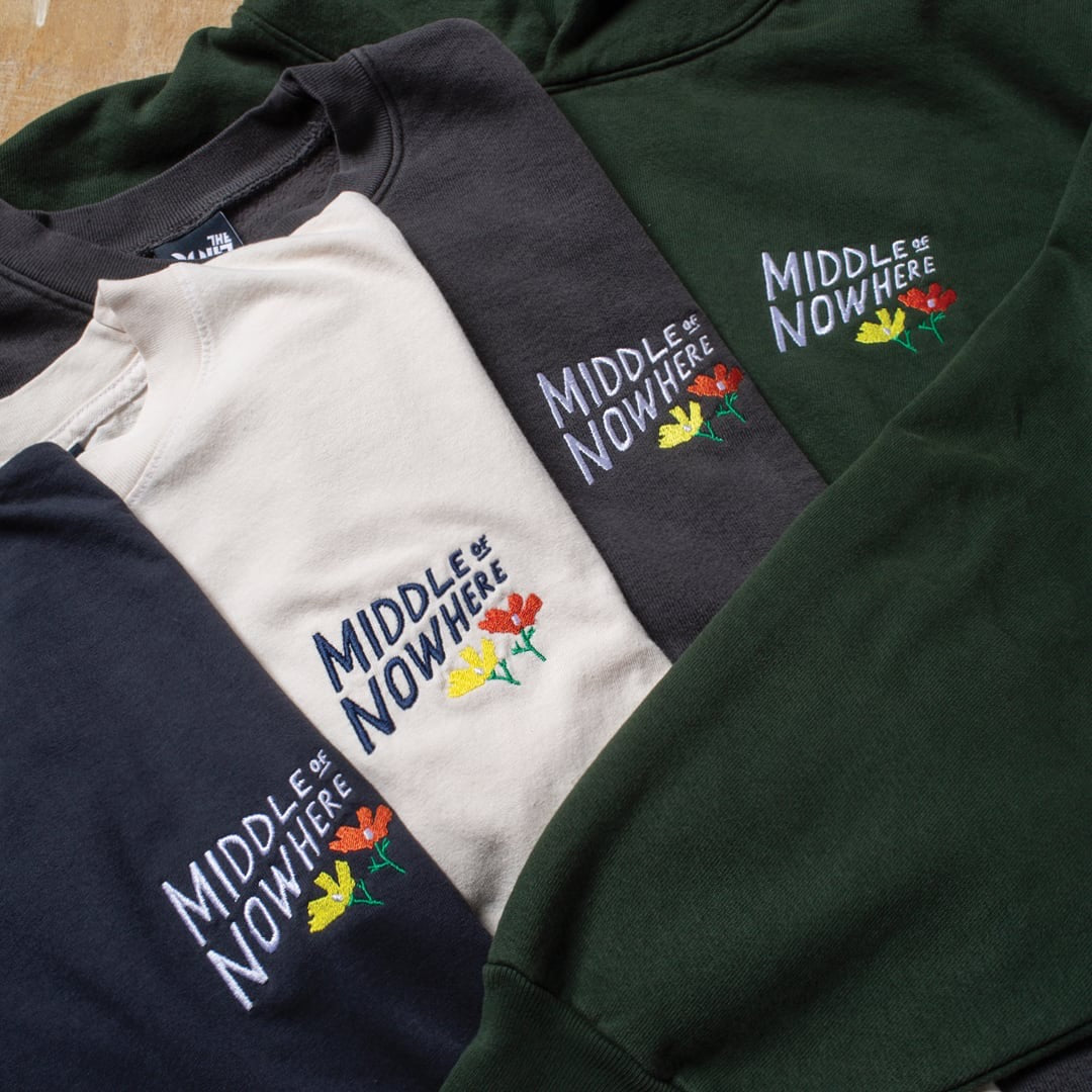 Quiet Life x Lonely Palm Ranch MIDDLE OF NOWHERE Hoodie: Forest Green