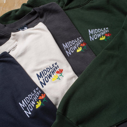 Quiet Life x Lonely Palm Ranch MIDDLE OF NOWHERE Hoodie: Forest Green