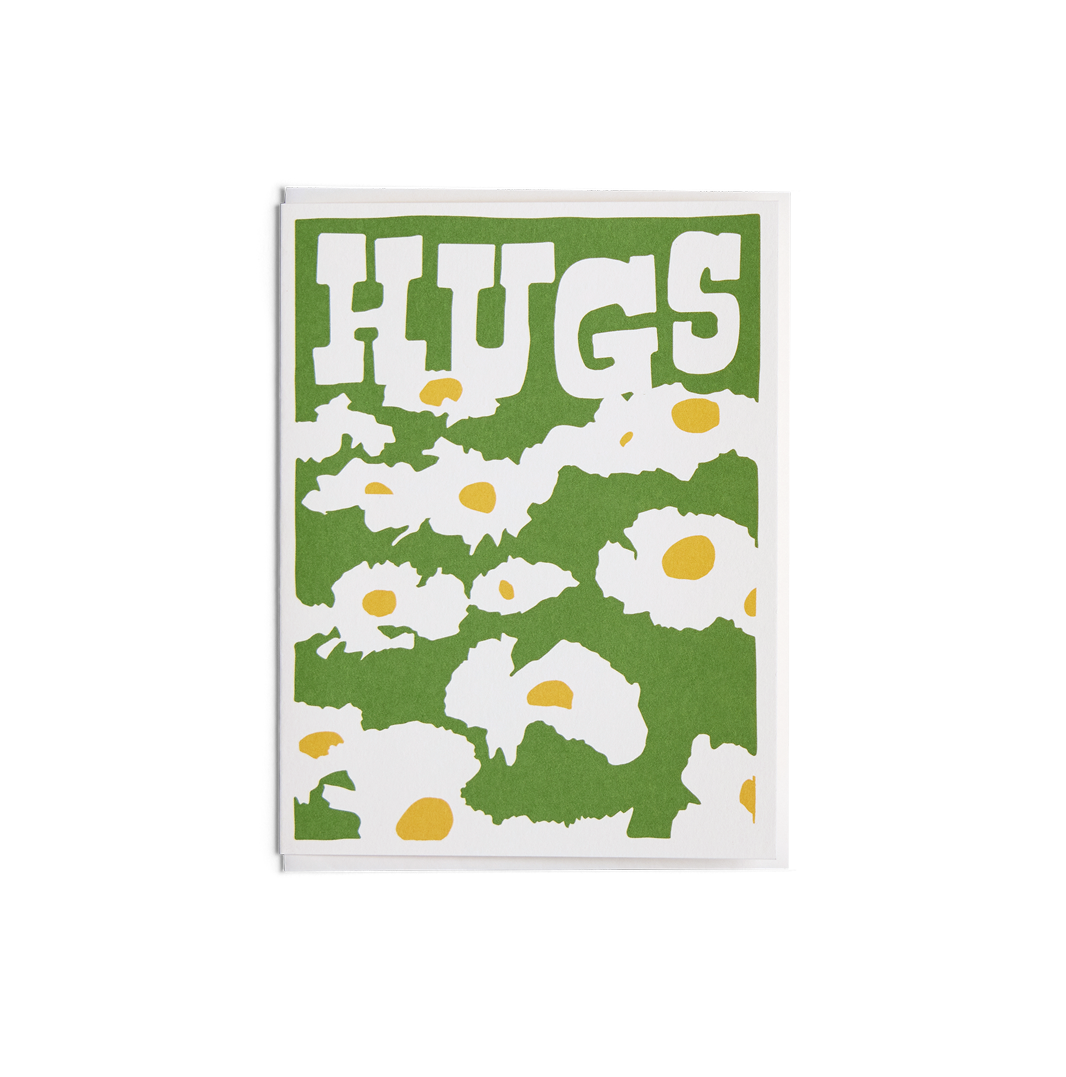 Matilija Poppy Hugs Card