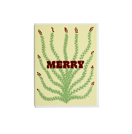 Holiday Cactus Card