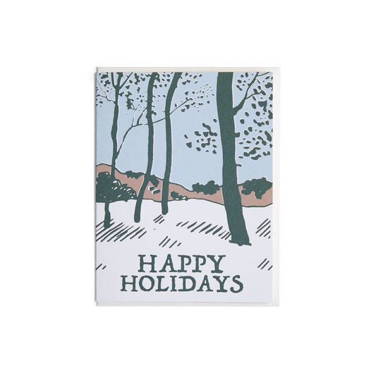 Snowy Forest Card