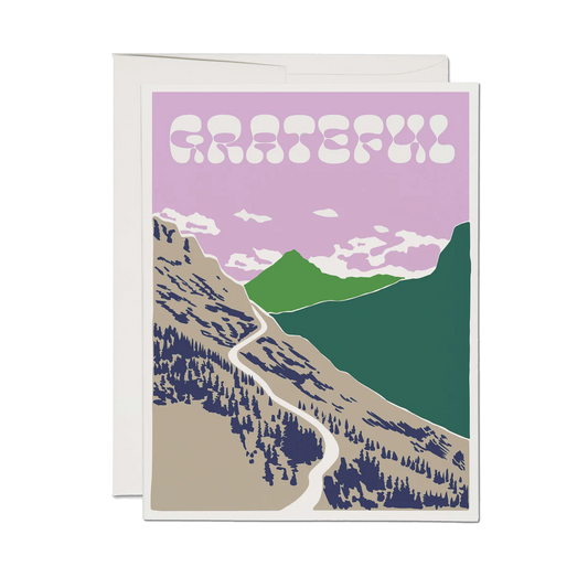 Gratitude Mountain Card