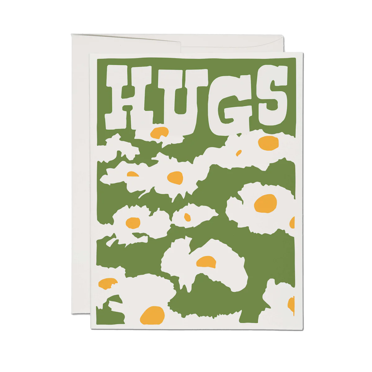 Matilija Poppy Hugs Card