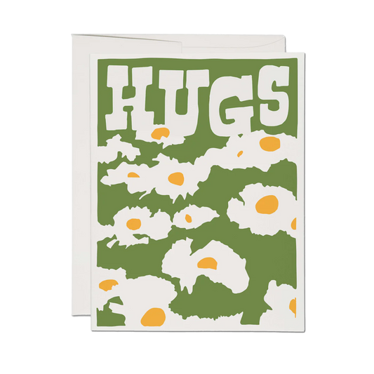 Matilija Poppy Hugs Card