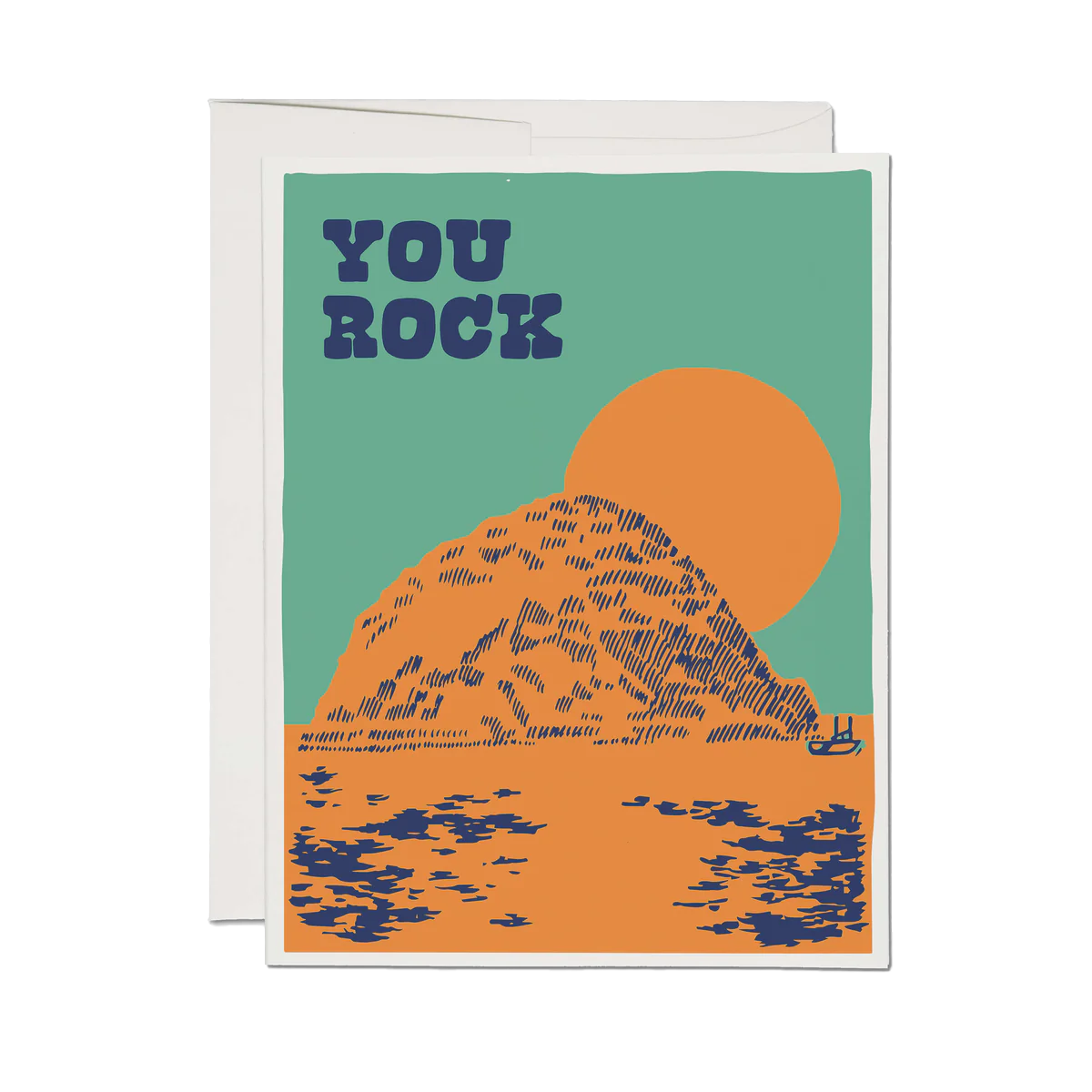 Morro Rock Card