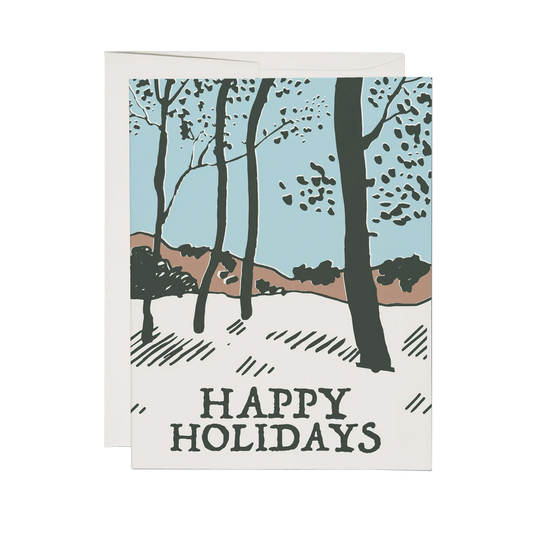 Snowy Forest Card