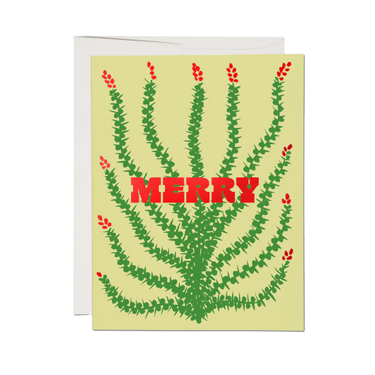 Holiday Cactus Card