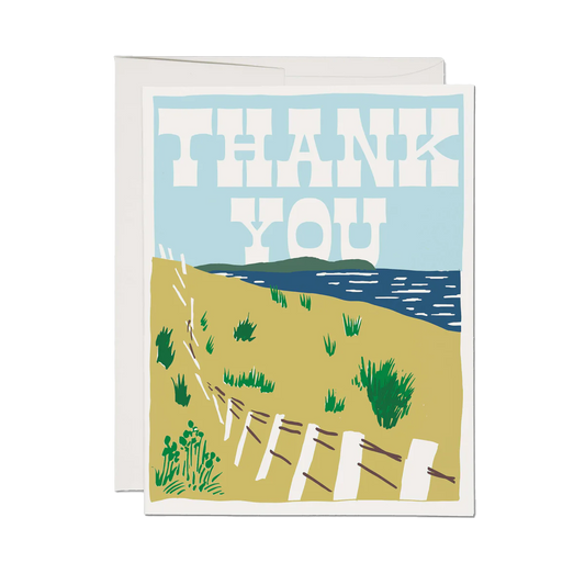 Dunes Thank You Card