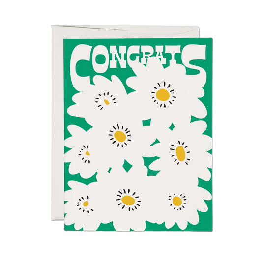 Congrats Flowers Card
