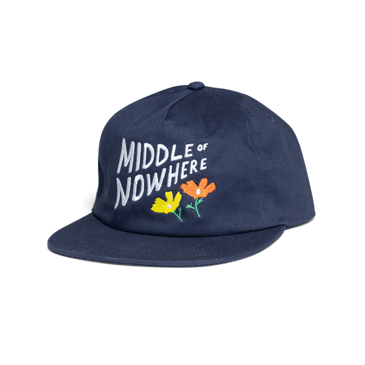 Quiet Life x Lonely Palm Ranch MIDDLE OF NOWHERE Hat: NAVY