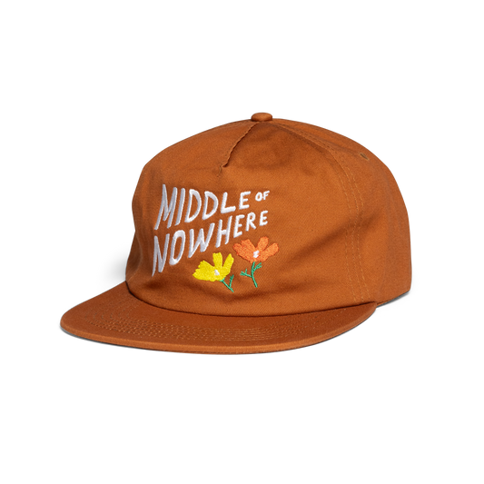 Quiet Life x Lonely Palm Ranch MIDDLE OF NOWHERE Hat: RUST