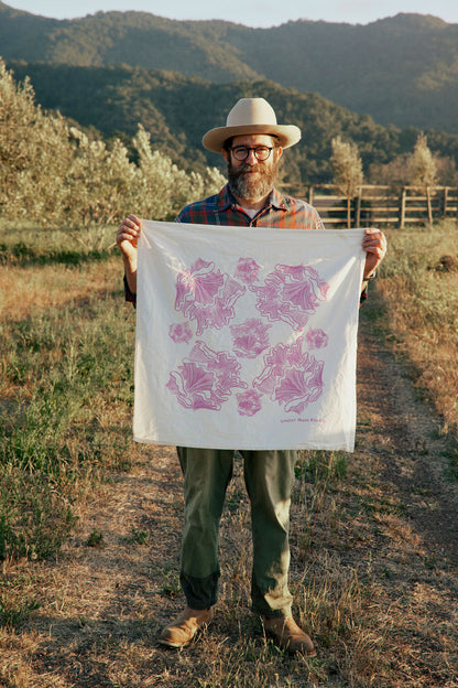 Mushroom Tea Towel: Chanterelle