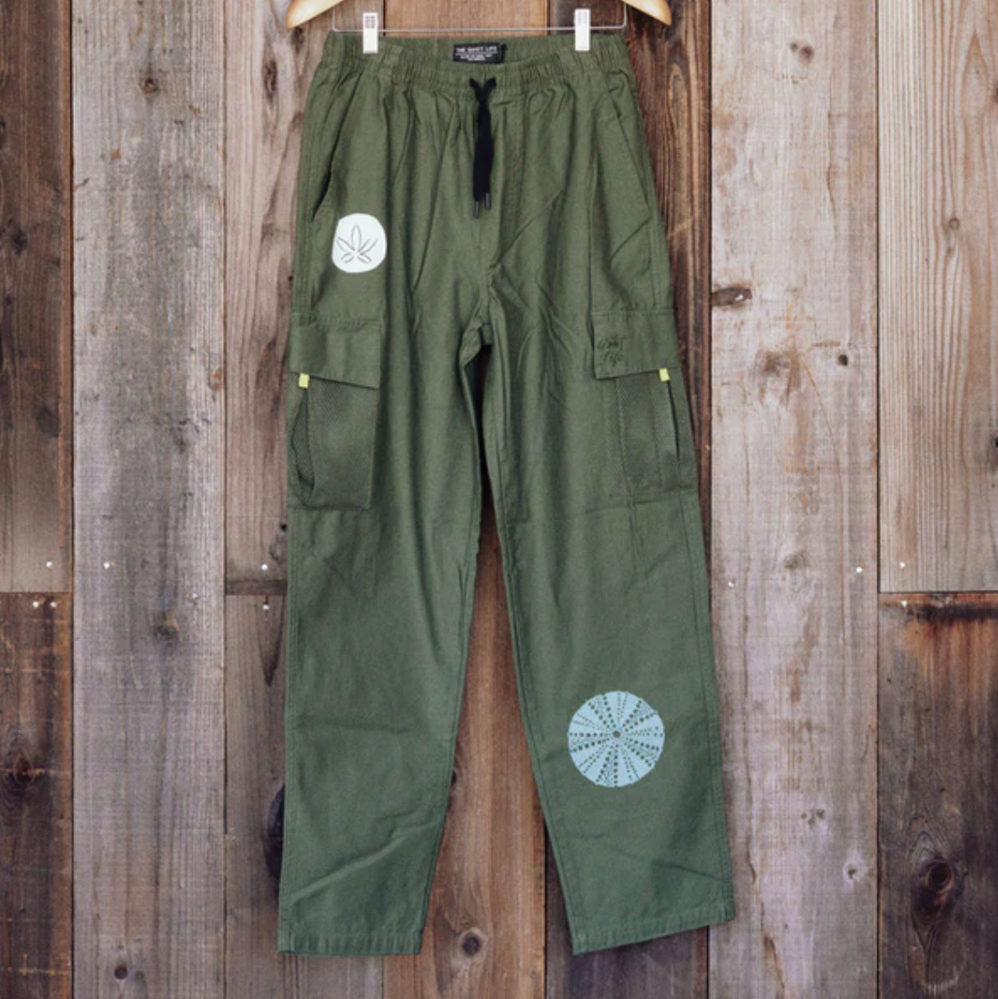 Quiet Life x Lonely Palm Ranch Military Cargo Pant - Army - Small