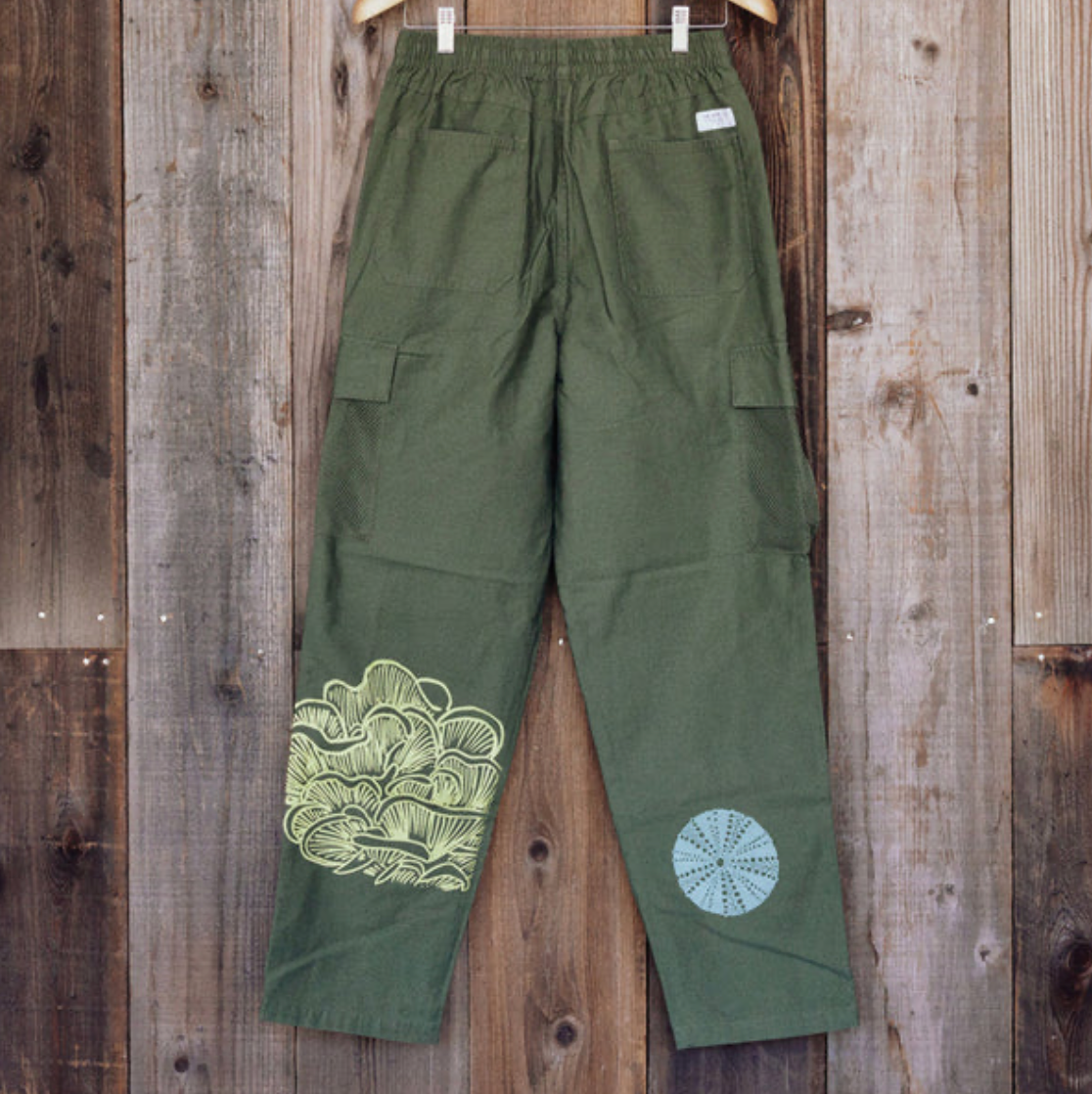 Quiet Life x Lonely Palm Ranch Military Cargo Pant - Army - Small