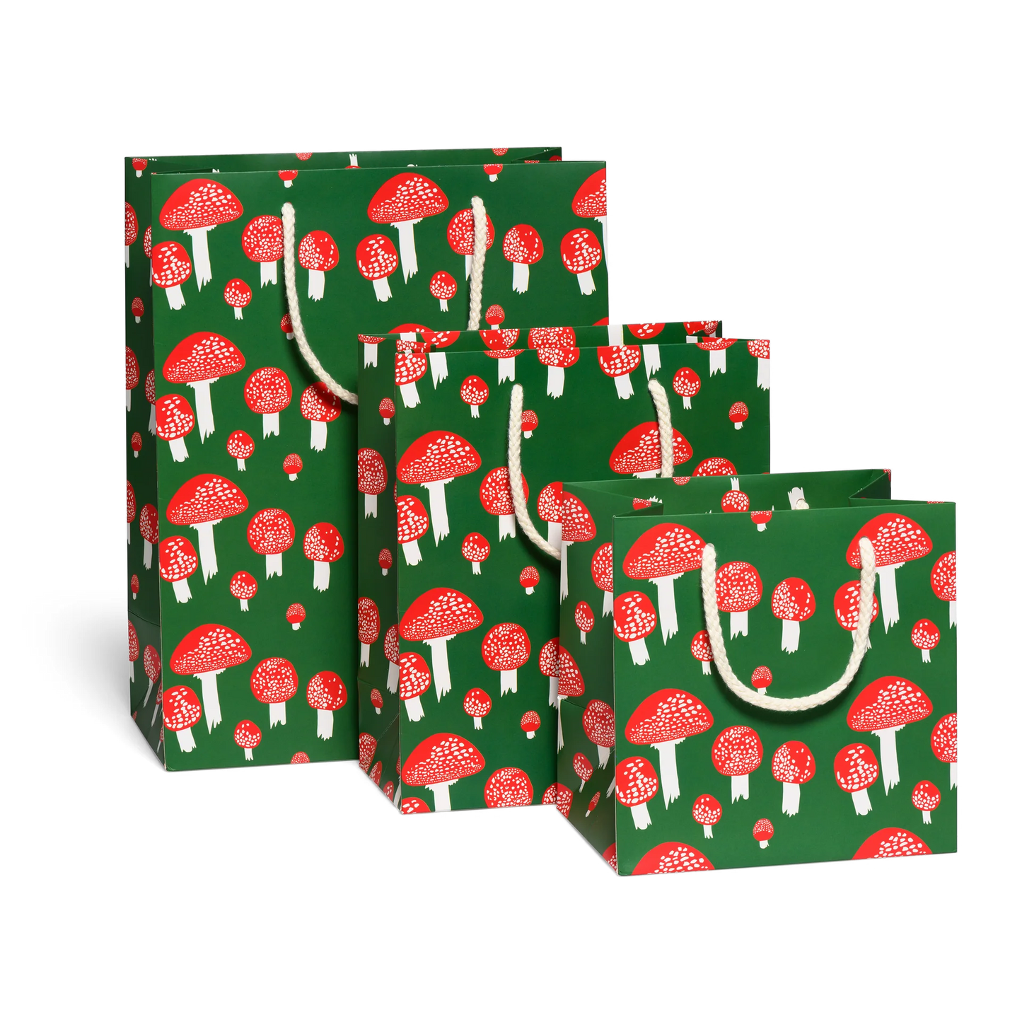 Festive Mushrooms Gift Bag