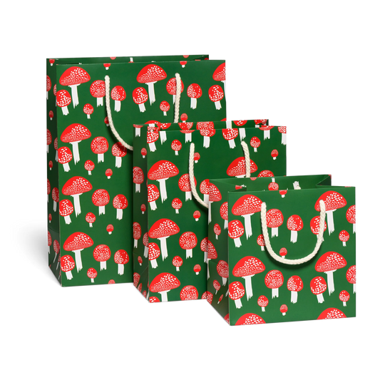 Festive Mushrooms Gift Bag