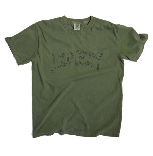 LONELY Tee: Olive