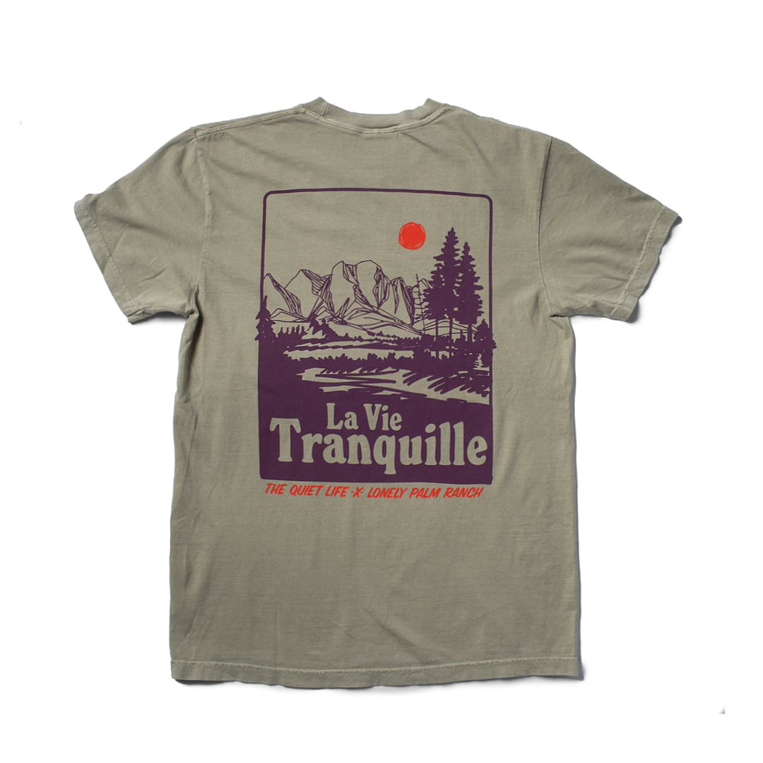 Quiet Life x Lonely Palm Ranch - La Vie Tranquille T