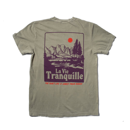 Quiet Life x Lonely Palm Ranch - La Vie Tranquille T